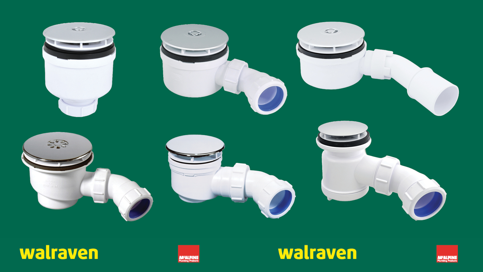 McAlpine Sifons en Toebehoren - Walraven België