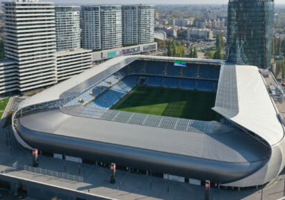 Bezpečné zázemí pro moderní fotbalový stadion v Bratislavě