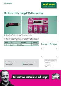 Aktion: Tangit® Unilock Gewindedichtfaden mit Gratis-Cuttermesser