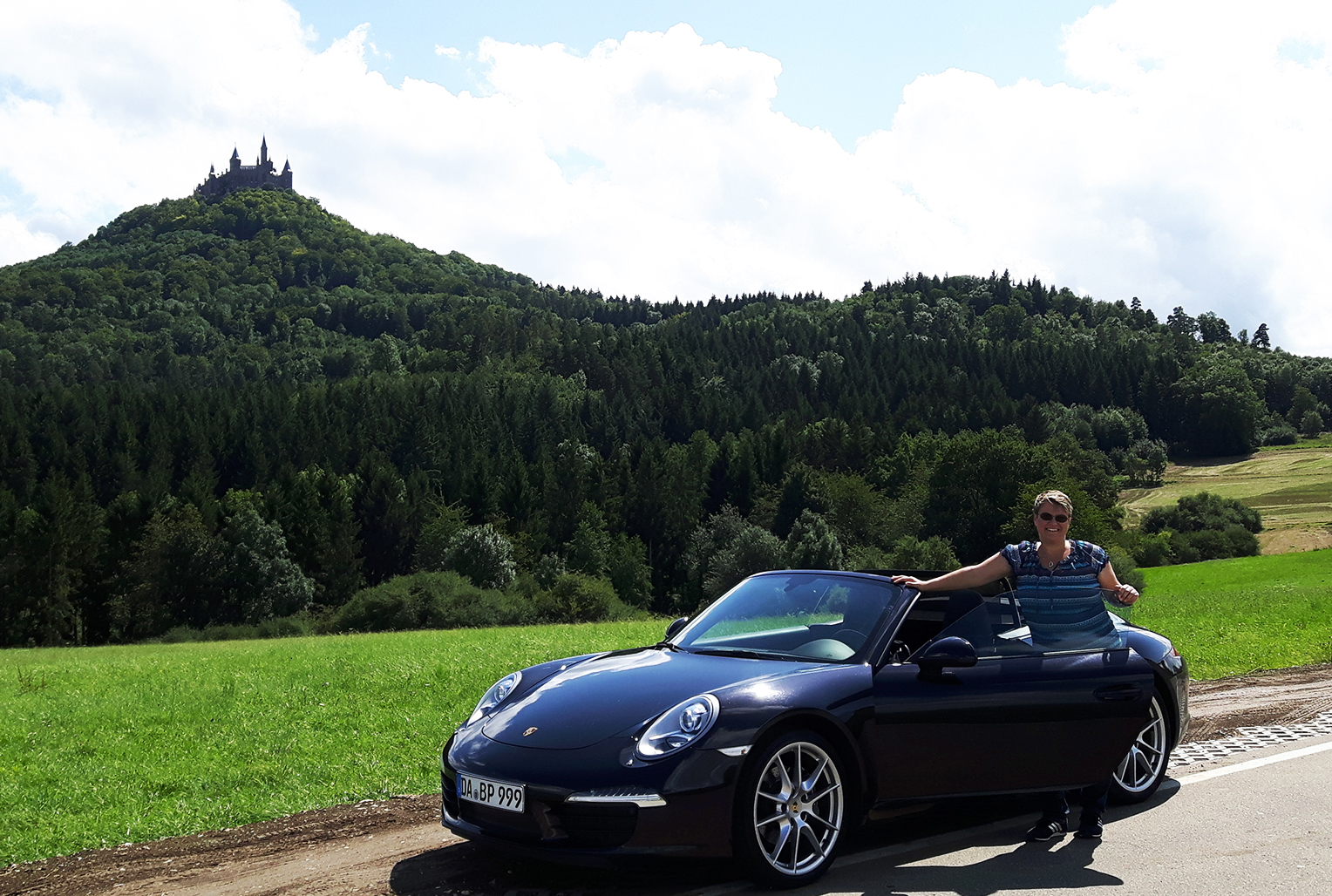 Mit einem Porsche in die Schwäbische Alb