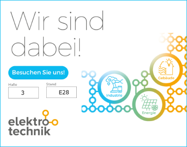 Walraven auf der Messe elektrotechnik Dortmund vom 8. bis 10. Februar 2023