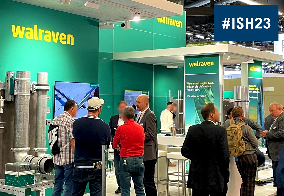 Besuchen Sie Walraven auf der ISH – Stand 6.0 | D58