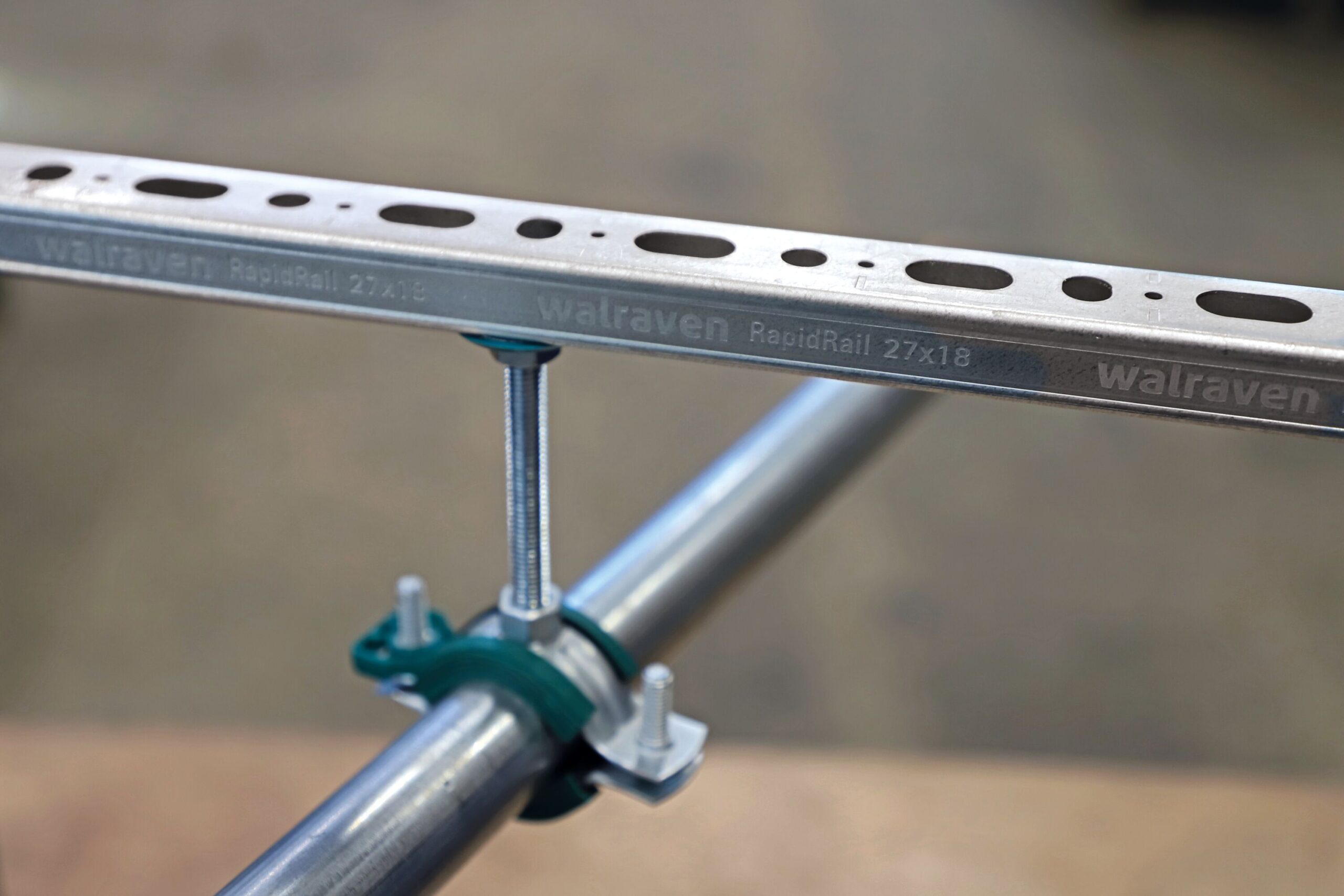 Montageschienensystem Walraven RapidRail® für leichte Anwendungen