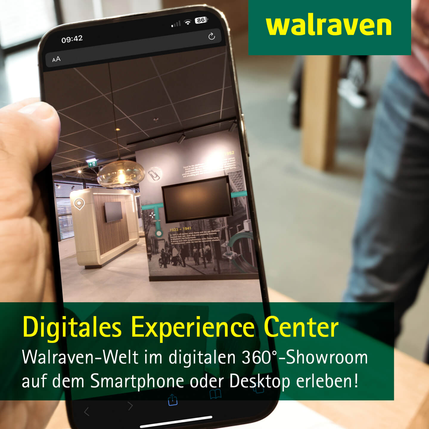 Neues digitales Walraven Experience Center