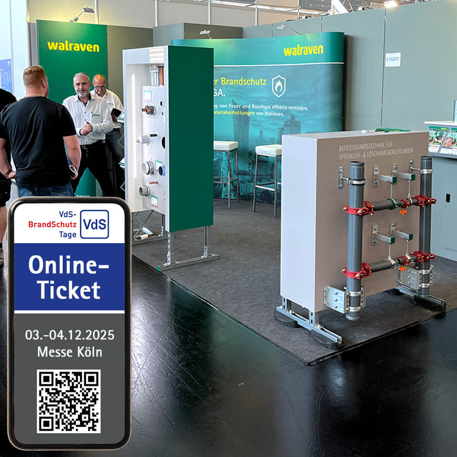 VdS-BrandSchutzTage 2025: Kostenloses Ticket sichern!