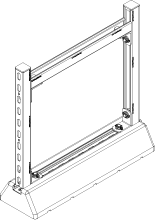 Modulare Konstruktion einer Leitungsführung bzw. Kabelpritsche ...