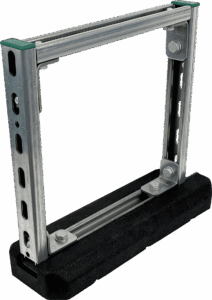 Kostenloses Produktmuster des Walraven Yeti® Dämpfungssockel Typ A: Leitungsführung | Kabelpritsche – Ausführung einfach