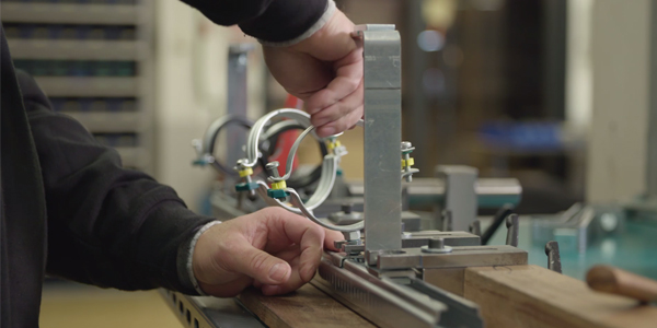 channel cutting and prefabrication