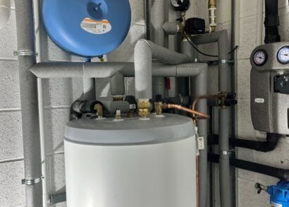 Heat pump installation benefits from Walraven RapidRail®