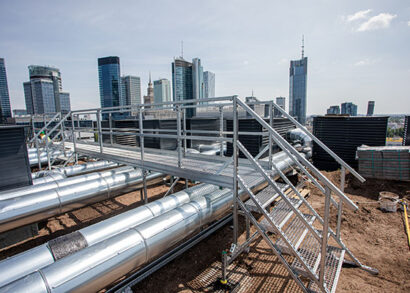 Walraven’s prefabricated walkways transform rooftop access