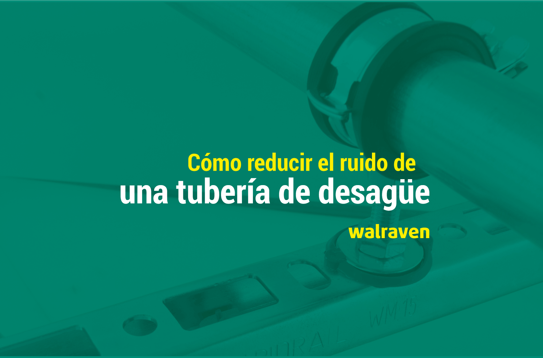 Cómo reducir el ruido de una tubería de desagüe