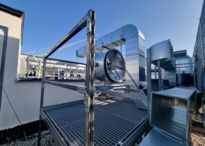 Estructuras de tejado basadas en perfiles Walraven Maxx