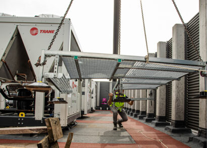 Walraven Walkways delivered directly to the roof!