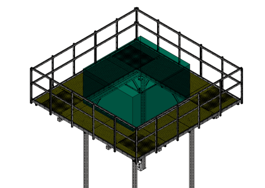 Heavy-duty-support-frames-for-elevated-hvac-installations-4