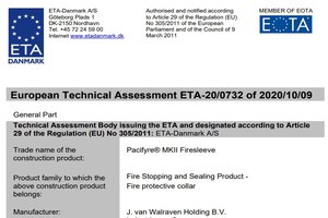 ETA antincendio – Quali informazioni contiene un ETA e come può essere utilizzato?
