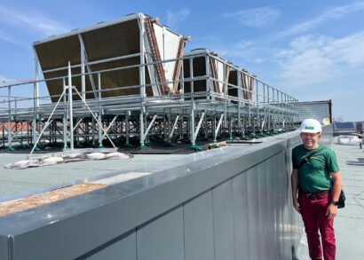 RLT - Air handling and cooling systems safely installed on flat roofs