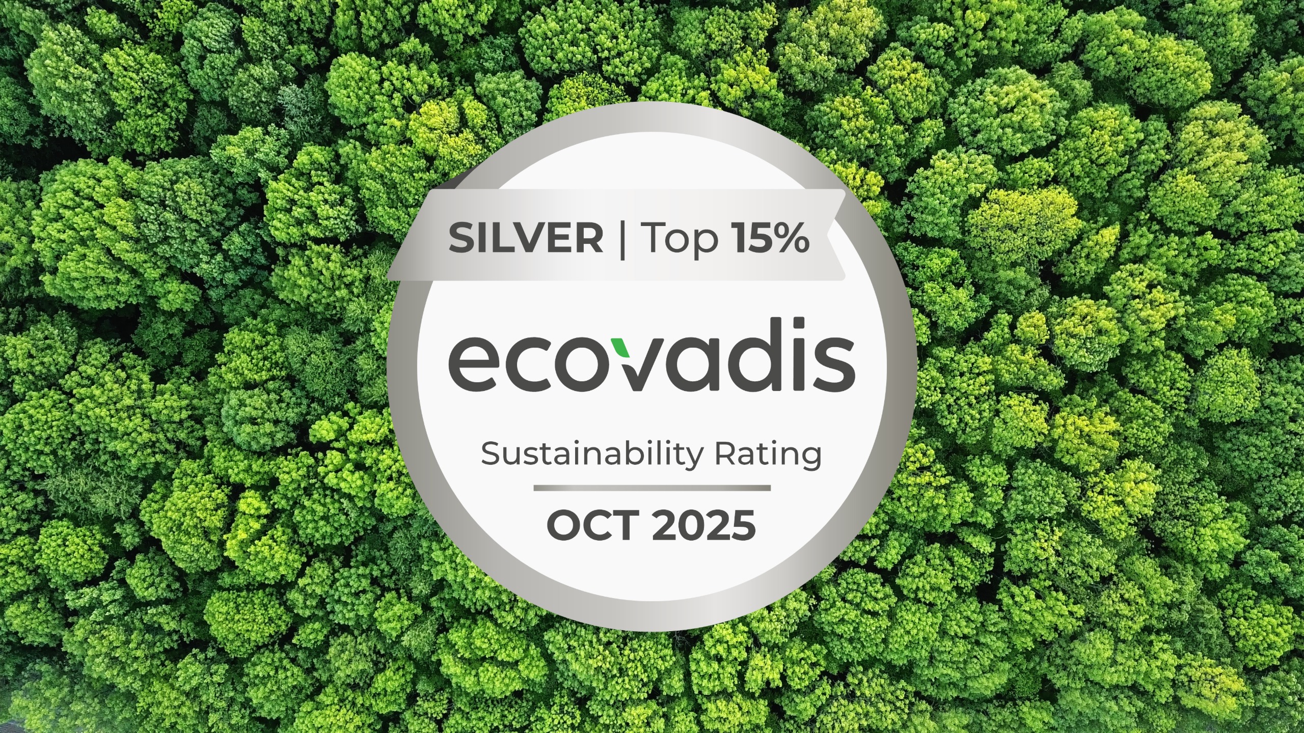 One year after our bronze medal, we have reached a new milestone: we are now awarded silver!