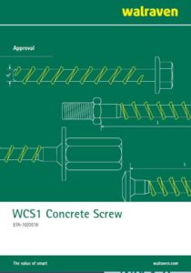 eta concrete screw