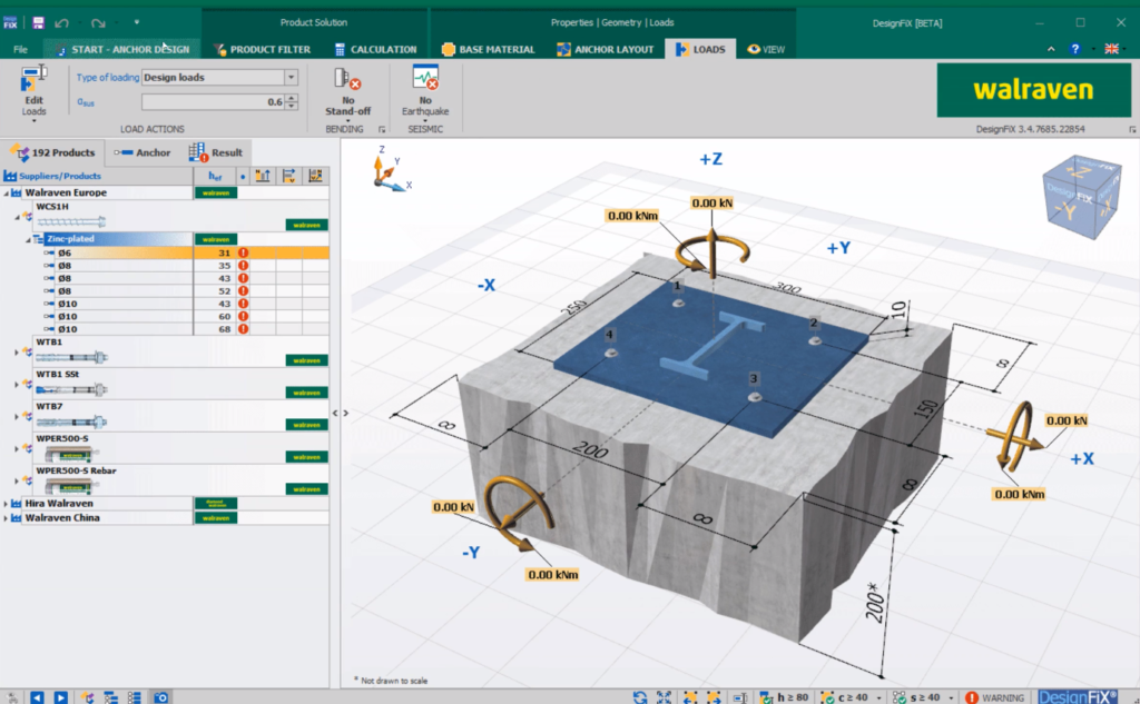 Walraven anchor-software