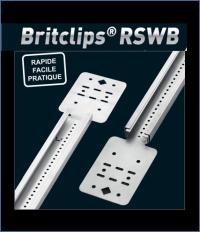 NOUVEAU Britclips® RSWB, support mural télescopique