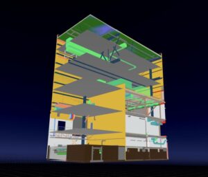 revit bim 3D model walraven channel systems 