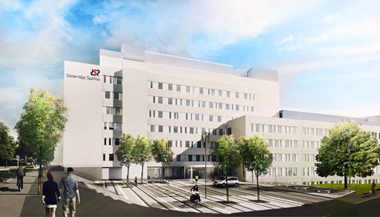 Realisatie ziekenhuis Zweden met walraven producten