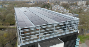 Alkmaar project Walraven solar panel fixing system