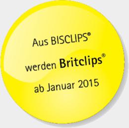 Aus BISCLIPS werden Britclips