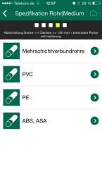 Abzuschottendes Medium auswählen