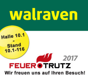 Walraven auf der Messe Feuertrutz 2017