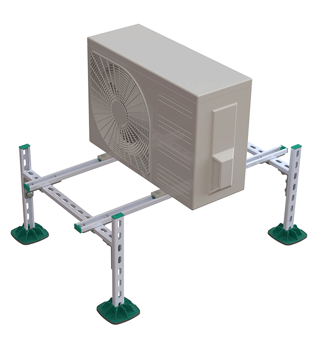 Walraven Yeti® 130 Rahmenkonstruktion mit Klimagerät.